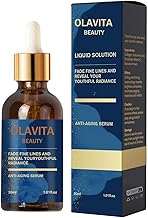 Original OLAVITA Facial Serum, Liquid Solution Anti Aging Serum, Vitamin C & E Serum, Promotes Skin Collagen Production, smoothes wrinkles and fine lines (D)
