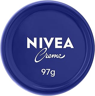 NIVEA Creme Hidratante Lata 97g, Hidratação Profunda 24h, Corporal, Uso Diário, Multibenefícios, Todas as Peles