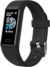 Cloudpoem Fitness Watch with Heart Rate,Sleep Monitor,Step Counter,Calorie Counter,IP68 Waterproof Fitness Tracker with Pedometer for Women Men,SMS/SNS/Call Notification for Android iOS Smartphones