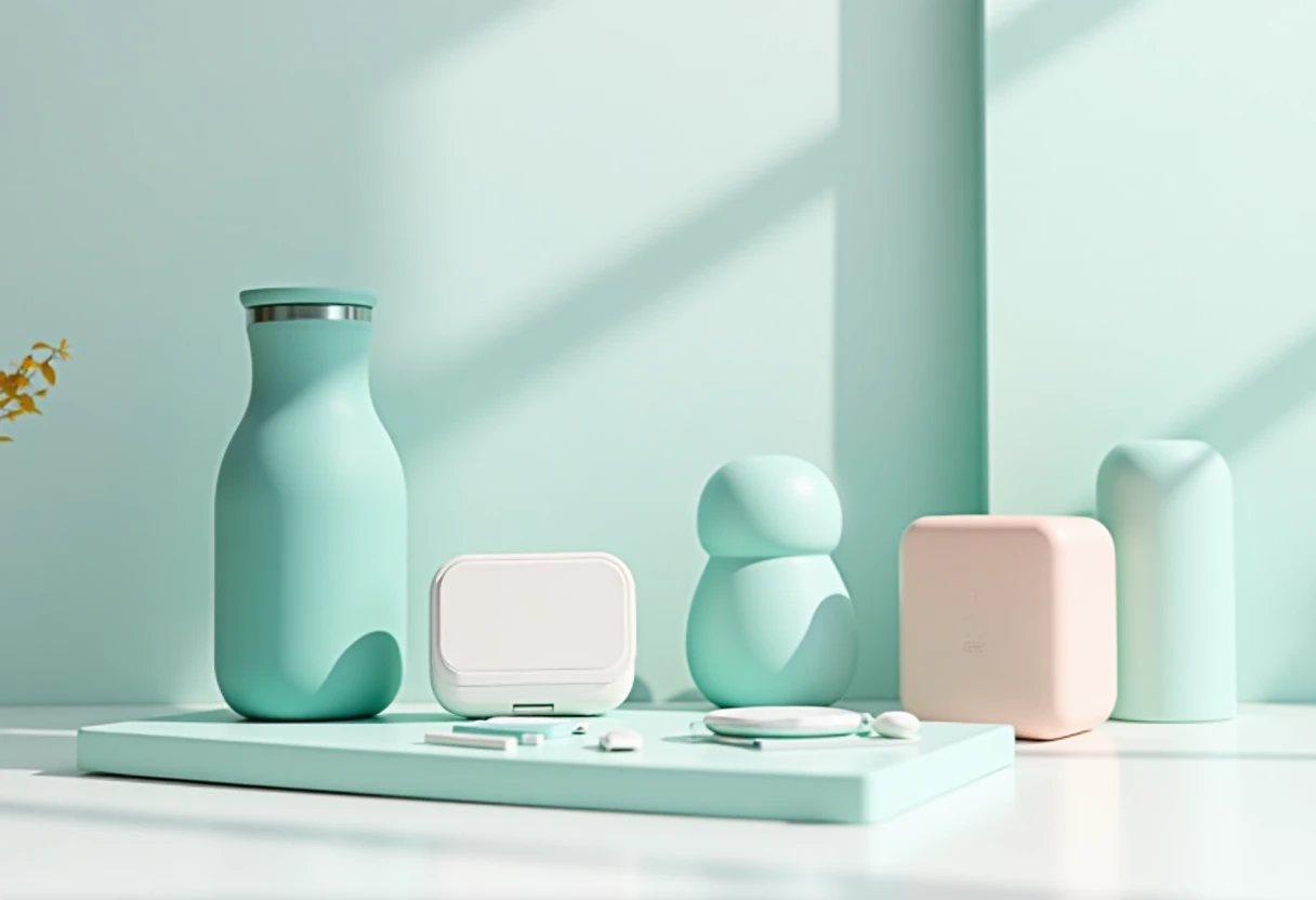 Gadgets inteligentes em um ambiente moderno