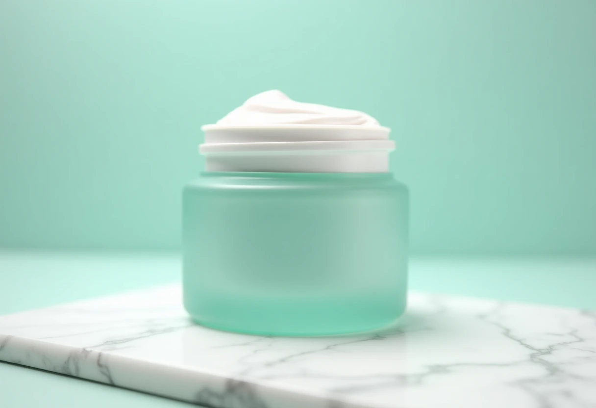 Luxury skincare moisturizer